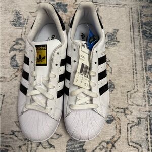Adidas Superstar White Black Shoes